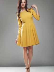 Sukienka Sukienka S19 Audrey Yellow