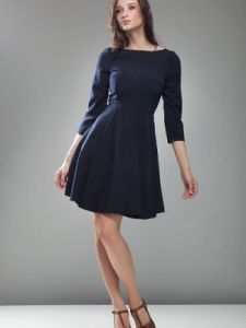 Sukienka Sukienka S19 Audrey Navy Blue